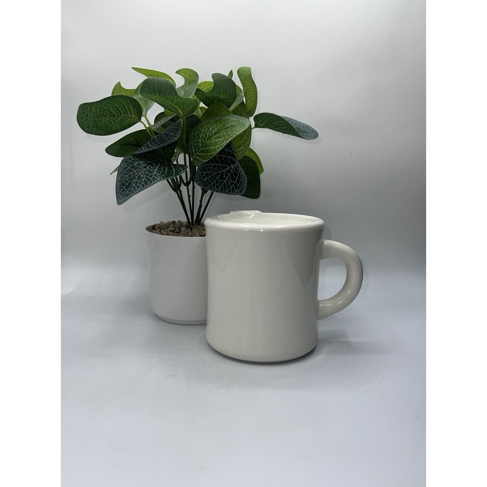 Aladdin 16oz Double Wall Insulated Restaurant Diner Quality Ivory Handle Mug Cup